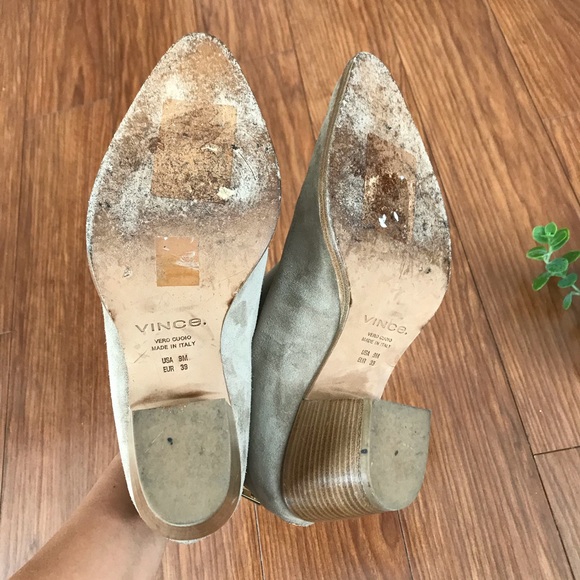 VINCE Suede Havana Ankle Boho Western Boots Size 9 - Picture 6 of 8